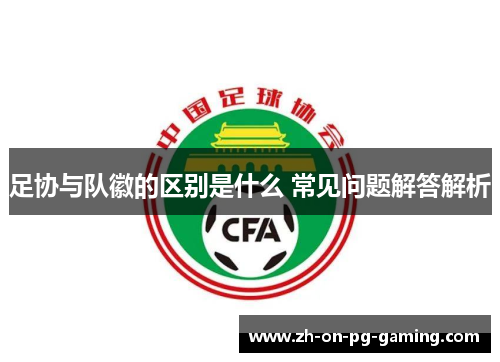 足协与队徽的区别是什么 常见问题解答解析
